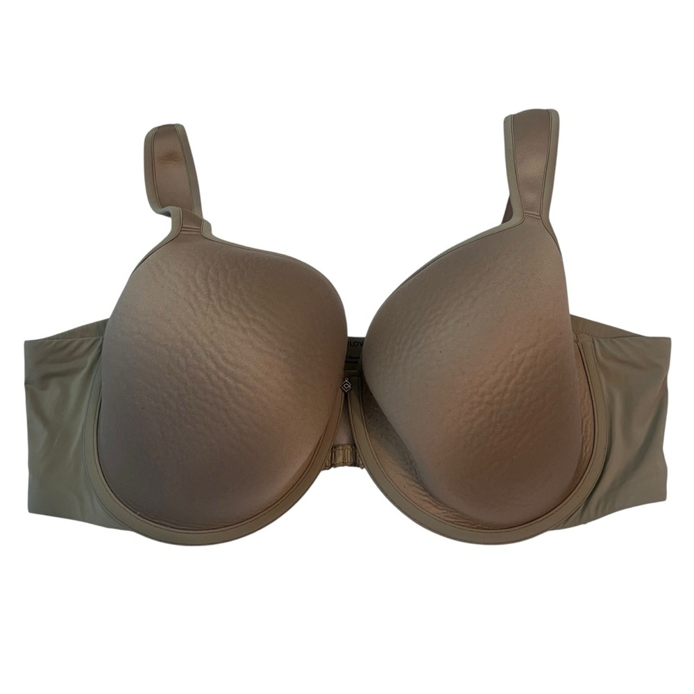 ThirdLove 44D Perfect Coverage Bra Nude Wide Strap‎ Comfort